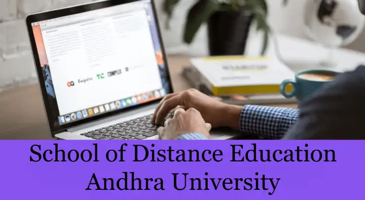 School of Distance Education Andhra University in Pedawaltair