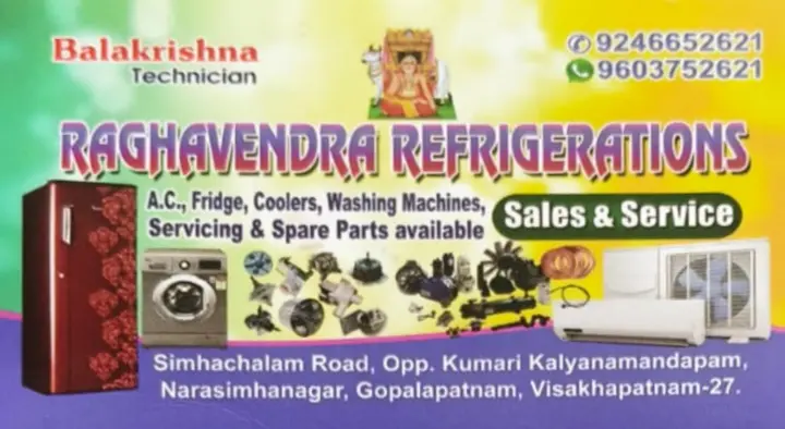 Raghavendra Refrigerations in Gopalapatnam