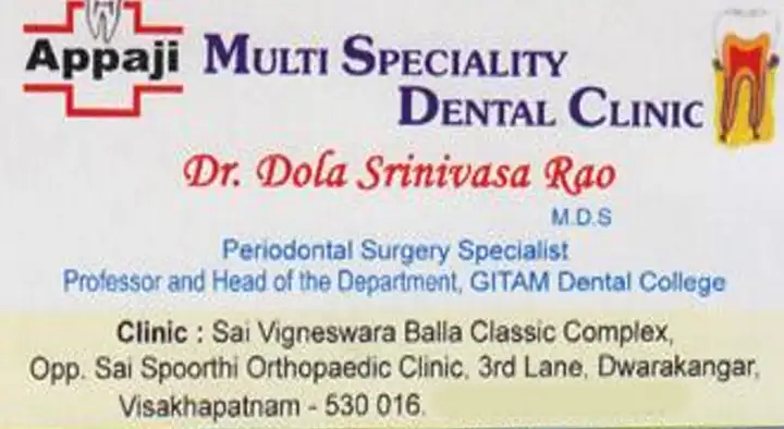 Multi Speciality Dental Clinic in Visakhapatnam