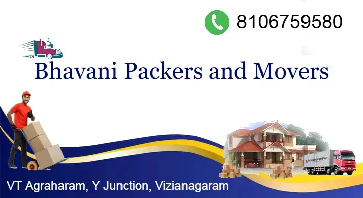 Bhavani Packers and Movers in VT Agraharam