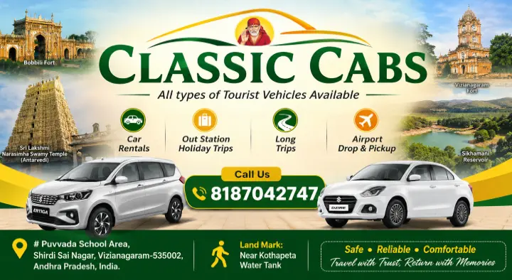 Classic Cabs in Shirdi Sai Nagar
