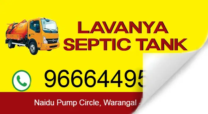 Lavanya Septic Tank in Naidu Circle