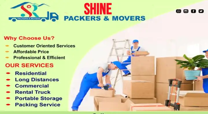 Shine Packers and Movers in kumarpally