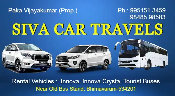 Siva Car Travels in Bhimavaram