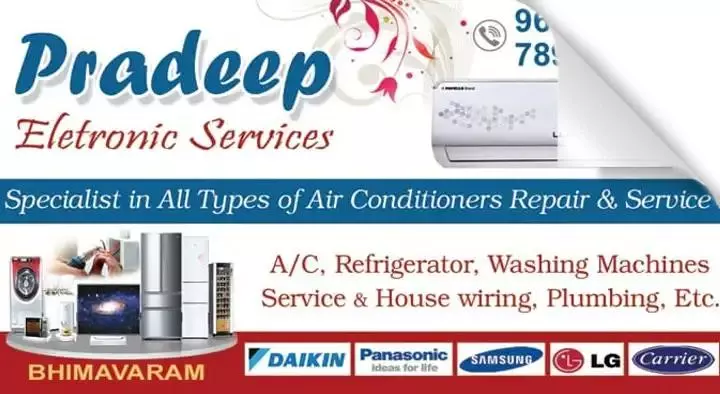 Pradeep Electronic Services in Bhimavaram