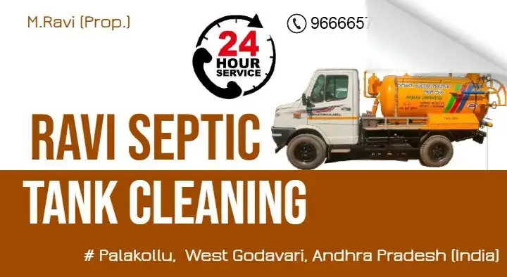 Ravi Septic Tank Cleaning in Palakollu