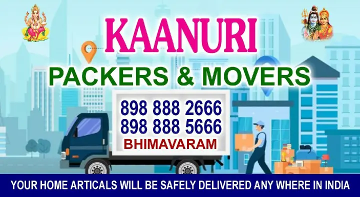 Kaanuri Packers and Movers in Bhimavaram