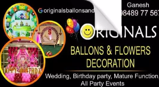 Originals Ballons and Flowers Decoration in Bhimavaram