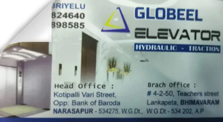 Globeel Elevators in Narsapur