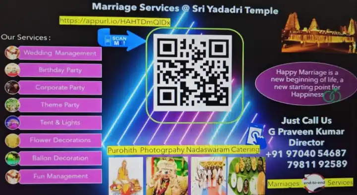 Yadagiri Marriages in Bhuvanagiri